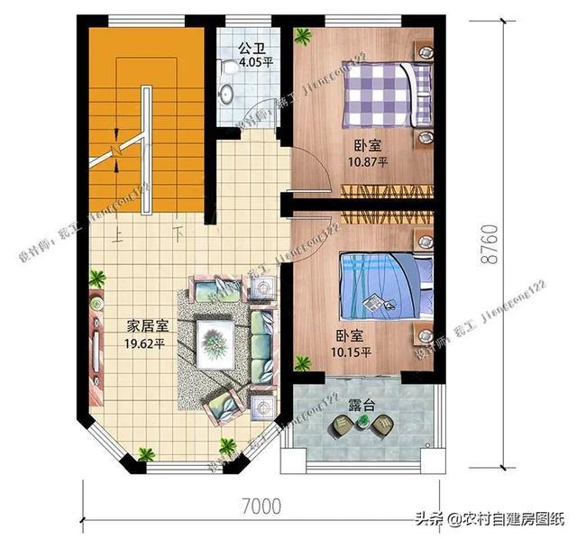 7款占地60到80平的小户型别墅颜值不输豪华别墅造价15万起