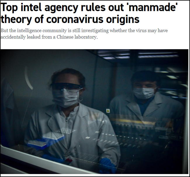 特朗普施压情报机构查“病毒”