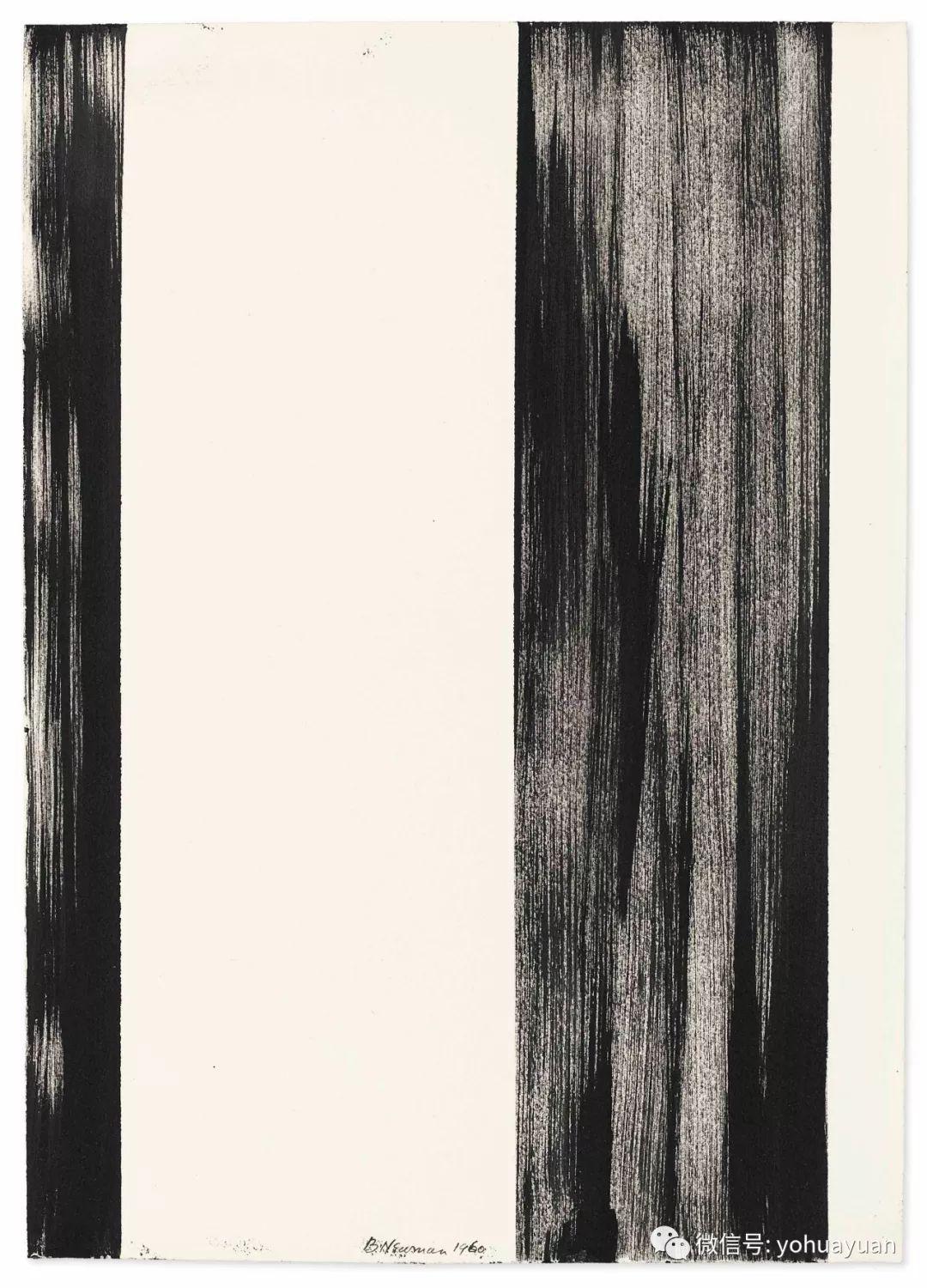 绘画欣赏—barnett·newman_巴尼特·纽曼