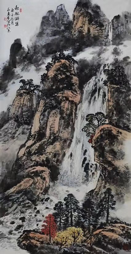 中国著名的山水画图片 ccf321d1e8b54b9f9745c63cf45378f9.jpeg