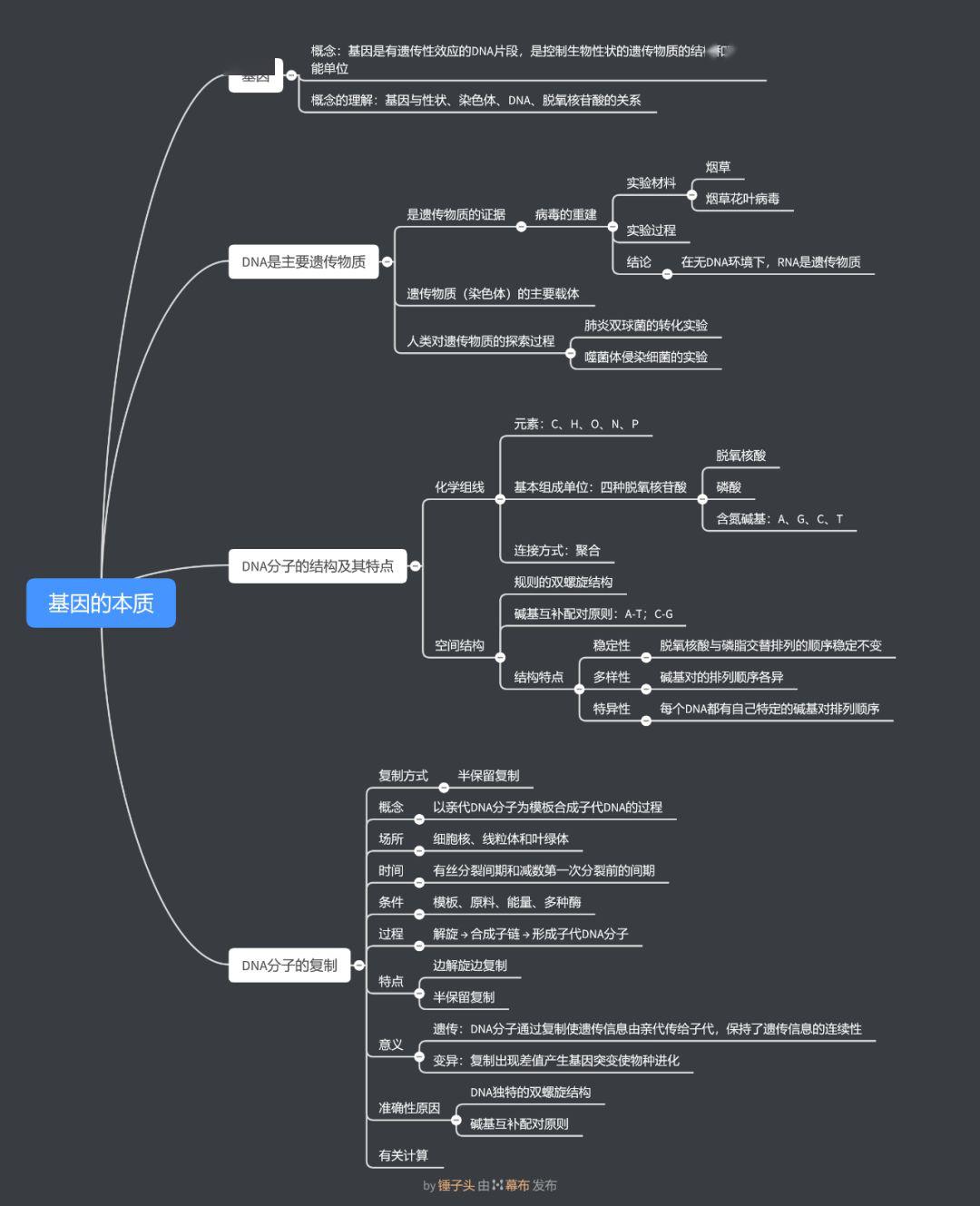 高中生物思维导图来袭!你的复习好助手!