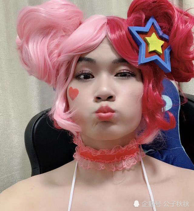 当游戏男主播穿上女装的时候,梦泪很萌,大仙很享受,最后一位我都爱上