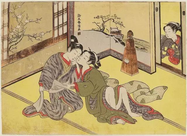 日本浮世绘:艺术背后藏匿的情与色的交织_春画
