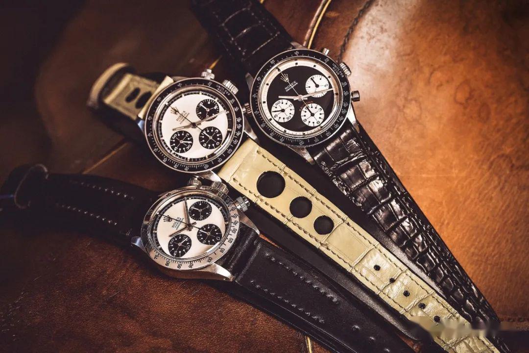 搭配所谓"paul newman"表盘的rolex daytona