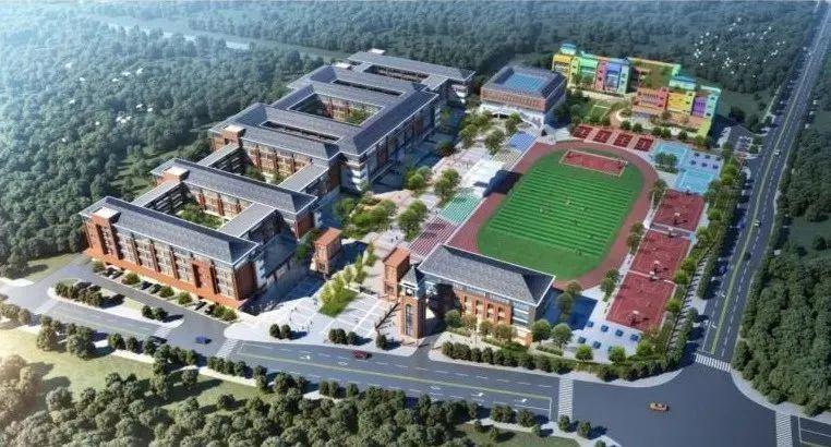 拟建学校效果图.图片来源:上游新闻
