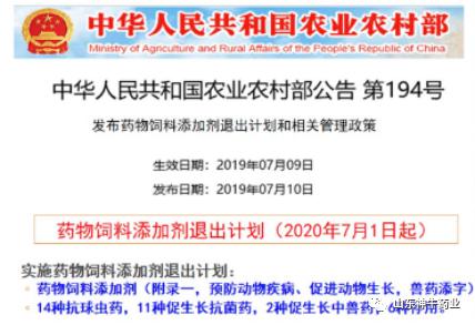 关注关于饲料端全面禁抗养殖户需要了解的事