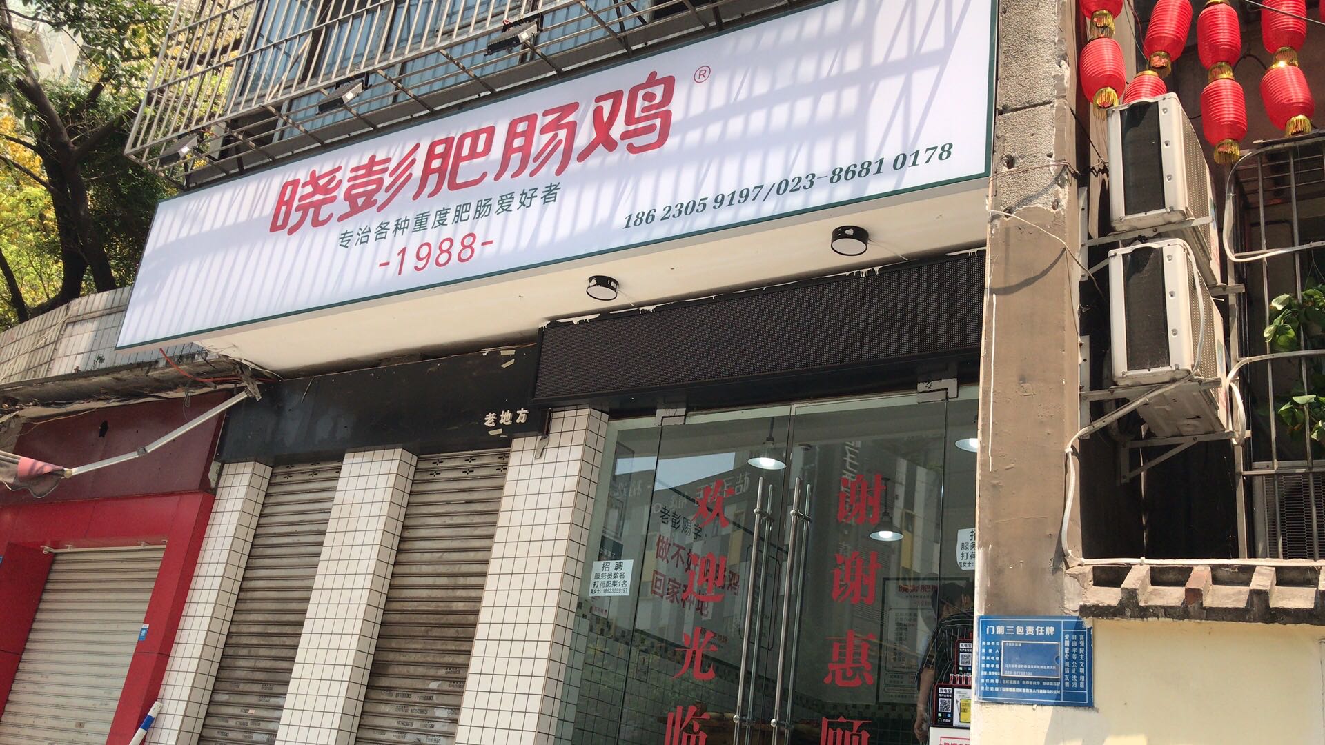 逆势扩张 晓彭肥肠鸡观音桥,两路口双店齐开