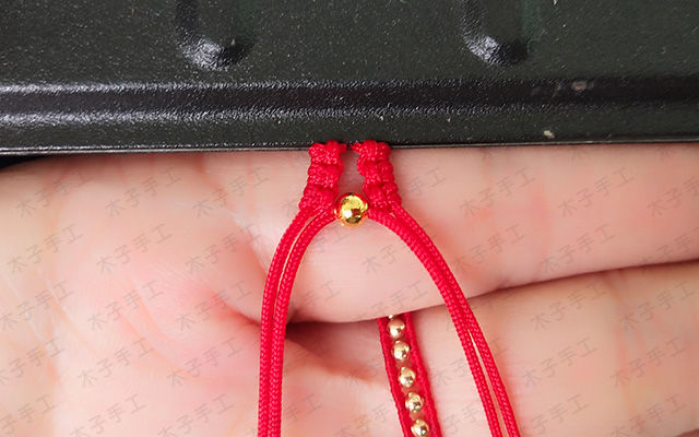 原创漂亮的红绳戒指,编法简单,款式大方,母亲节送给妈妈太合适啦