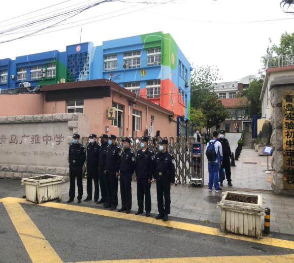 夏雨和鸣,学子归来——青岛广雅中学初三年级顺利开学