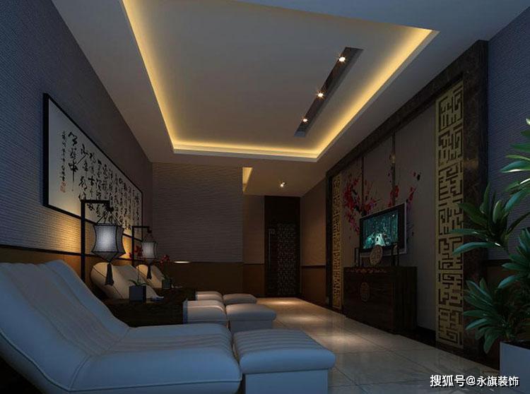 郑州足疗店装修公司—足疗店设计案例效果图赏析