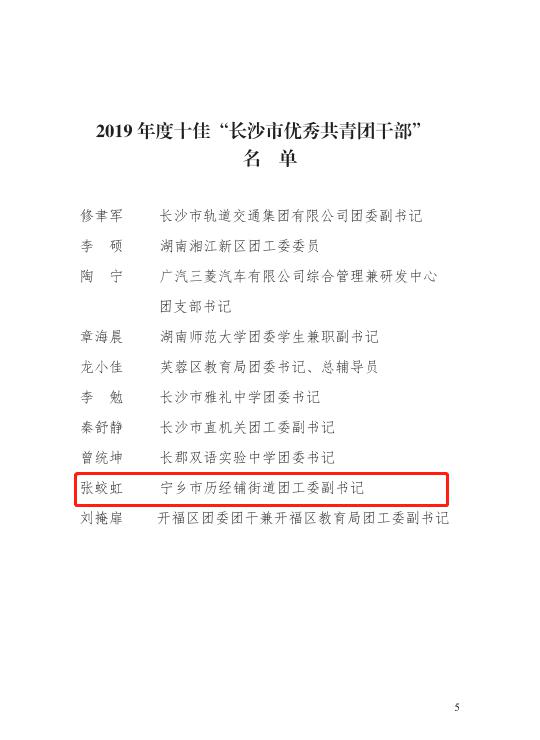 宁乡市这些优秀青年和先进集体获表彰!有你认识的吗?