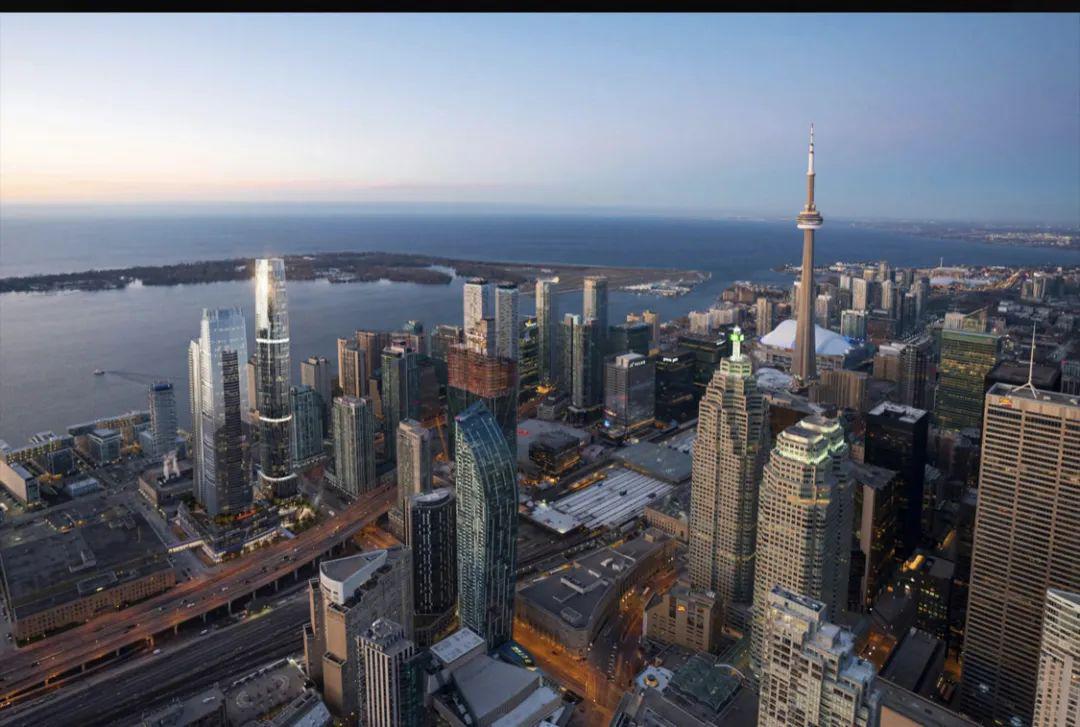 加拿大最受瞩目地标建筑最高住宅楼多伦多地标楼王oneyongeskytower
