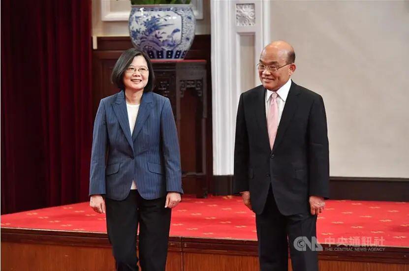 蔡英文宣布苏贞昌留任“行政院长”，网友：没人可用了？_台湾