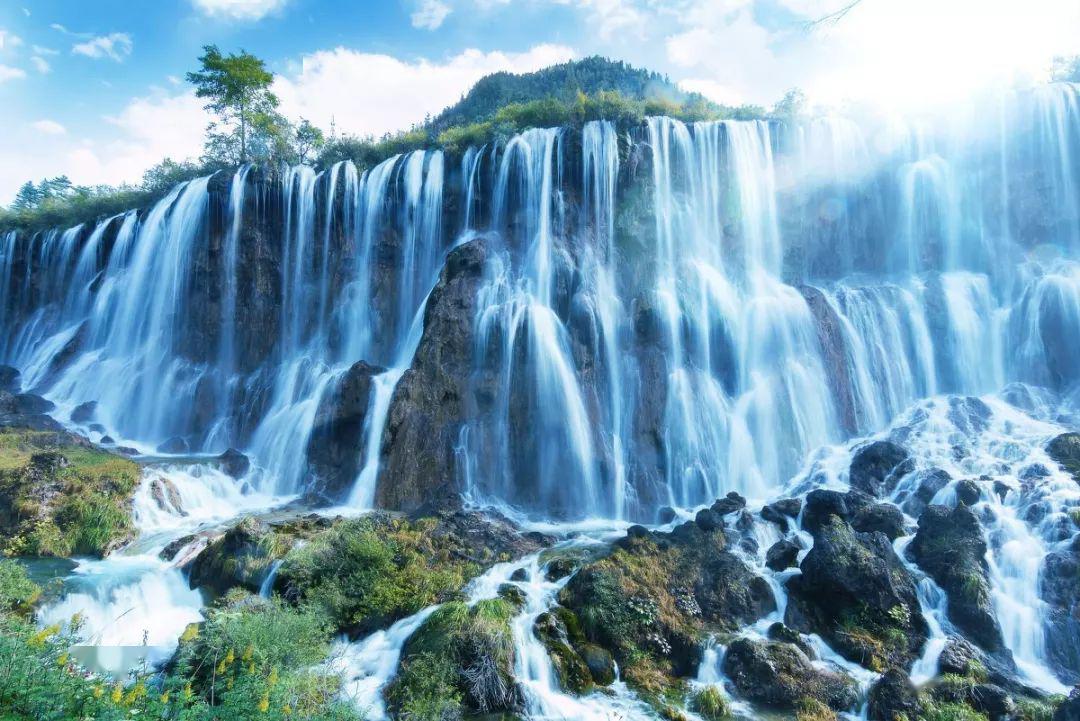 有天台山大瀑布的中国最美十大瀑布群