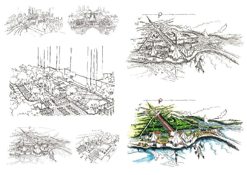 风景园林案例抄绘|从临摹到设计构思的升华