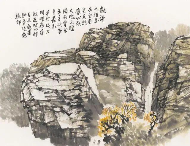 大画家的山水画写生高清图,美不胜收,学画的拿走