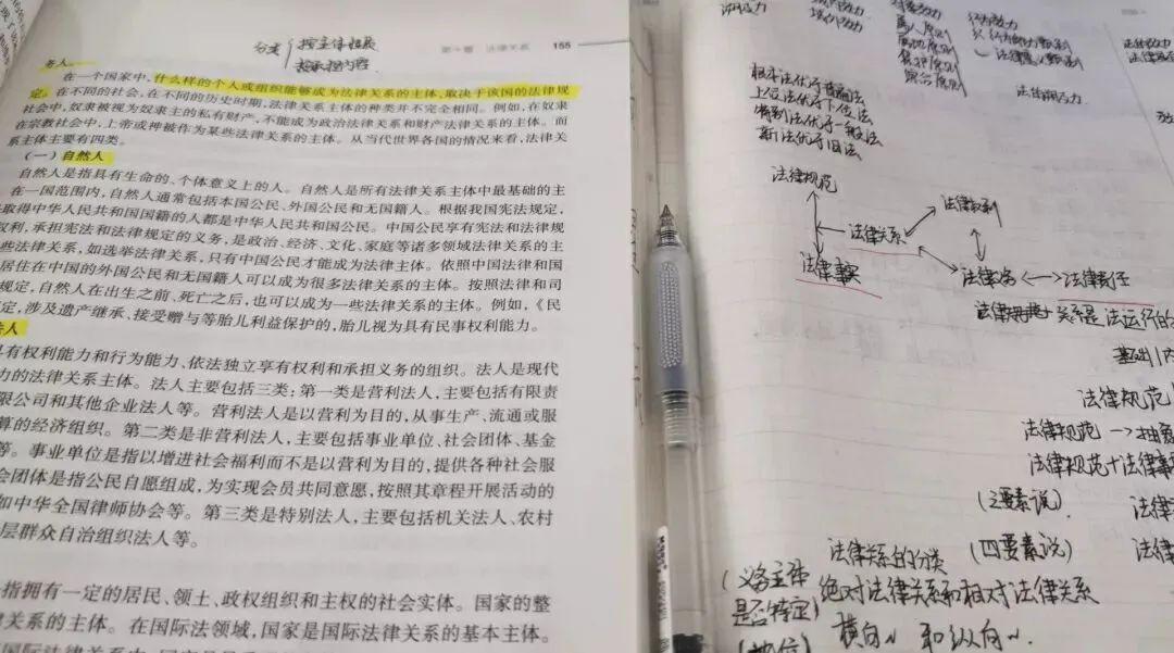 体验在书上做笔记的感觉