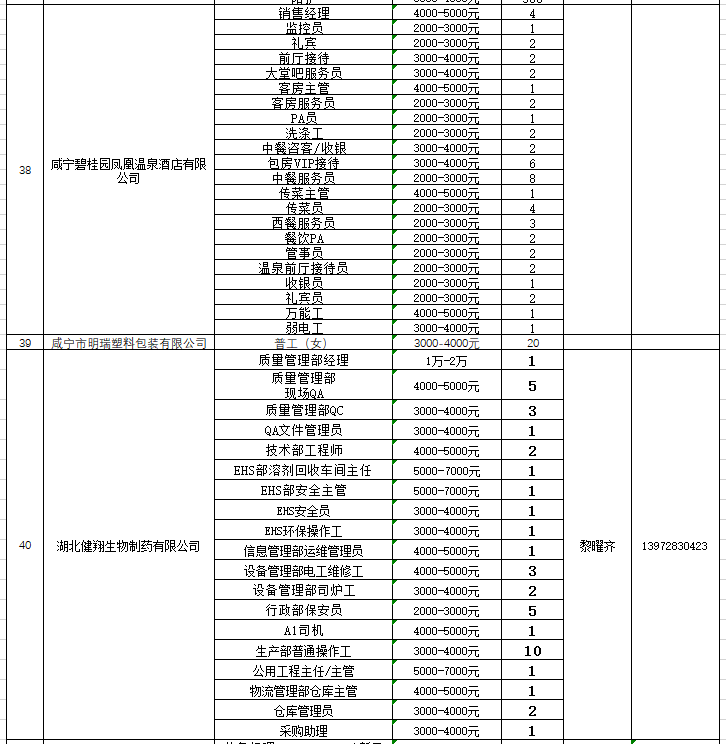 咸宁招聘信息网_咸宁招聘网 咸宁人才网招聘信息 咸宁人才招聘网 咸宁猎聘网(3)