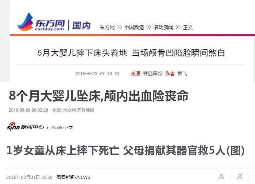 [小时]颅内出血！只有10秒，1步也错不起娃坠床7小时后