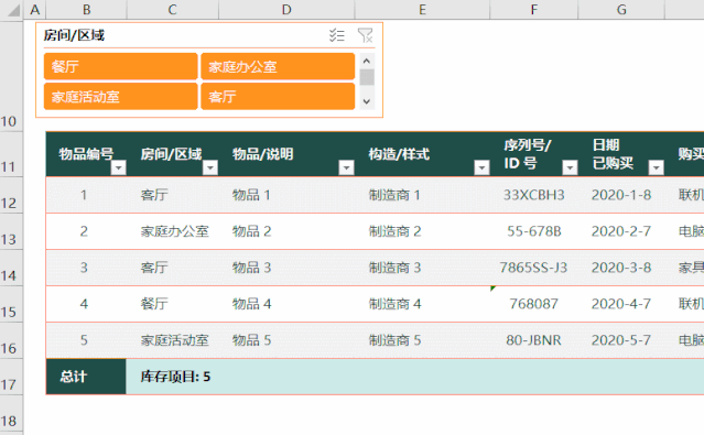 插入-表格或数据透视表生成的图表,做成动态图表51酱提醒:关于切片器