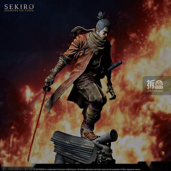 Gecco《只狼：影逝二度》 狼1:6雕像_手机搜狐网