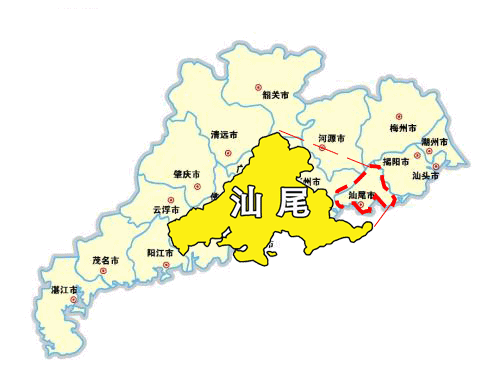 广东省汕尾市最新行区划,厉害了大汕尾