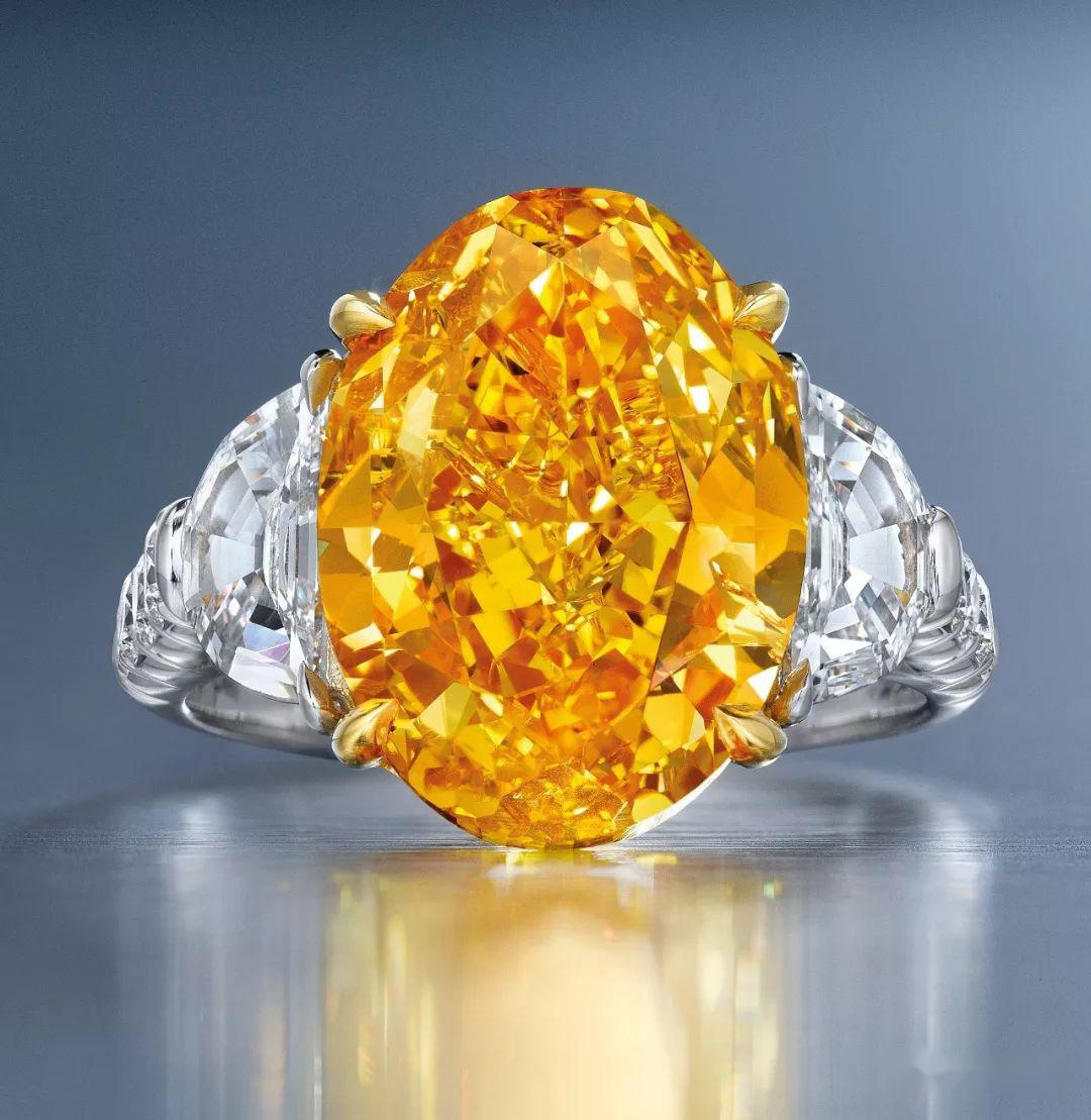 科普稀有的橙色钻石身价不低彩钻排名位居top5