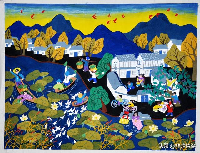 邳州农民画大赛获奖作品展