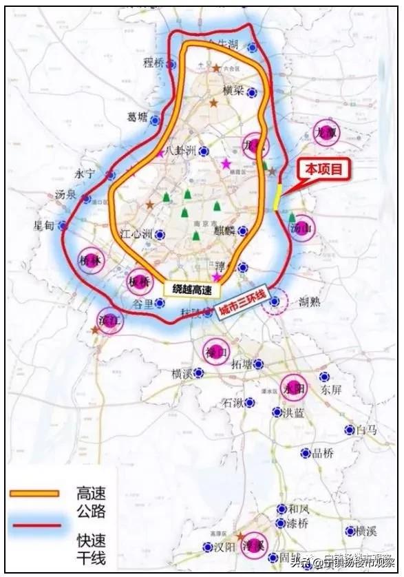 龙潭长江大桥,城市三环,宁句城际.一批宁镇扬城建动态来了