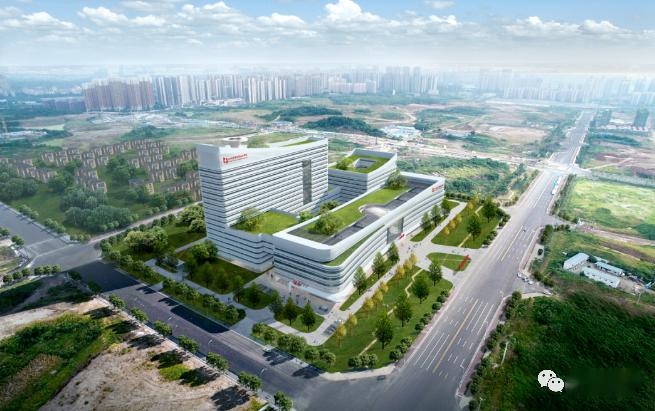 中西医结合医院高新医院一期效果图