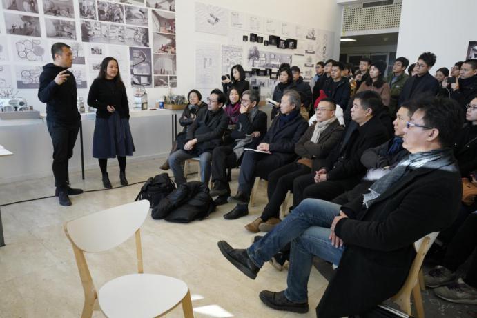 秋季学期中央美术学院建筑学院大四年级实验班由李虎,黄文菁两位老师