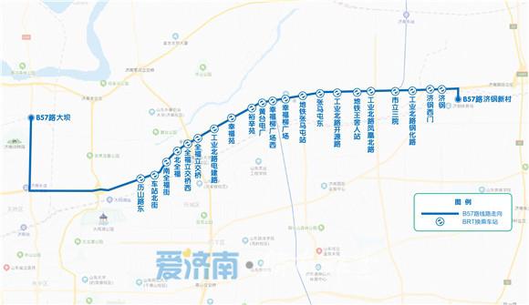 济南新增5条"b"字公交线路,线路图来了!看看经过你家吗?