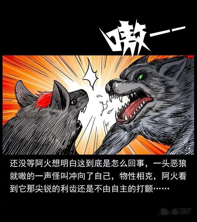 漫画:狼妖