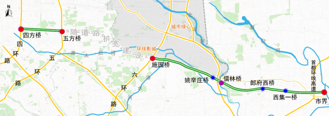 7.京哈高速公路(四环至五环,六环至市界段)护网内绿色通道