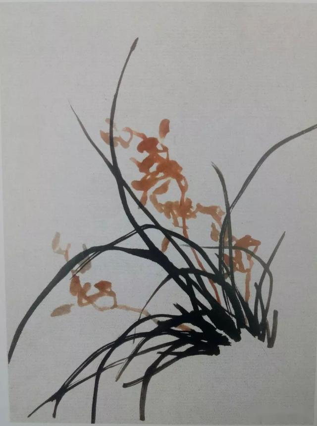 国画教程——兰花作品《香草美人》步骤