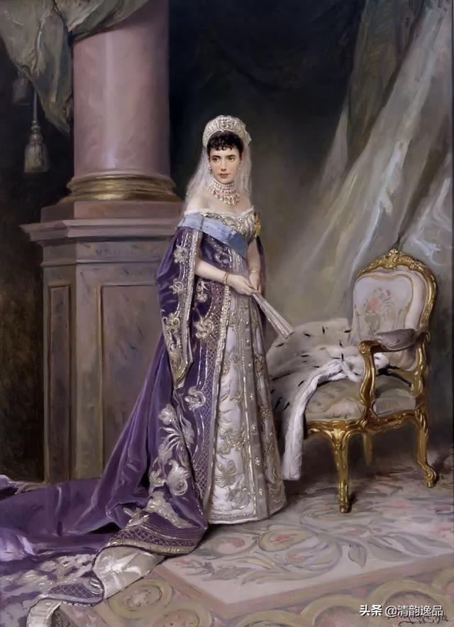 沙皇俄国时期的《宫廷油画》作品,美到极致