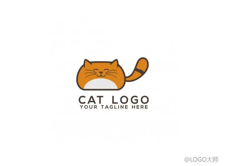 猫咪主题logo设计合集鉴赏!