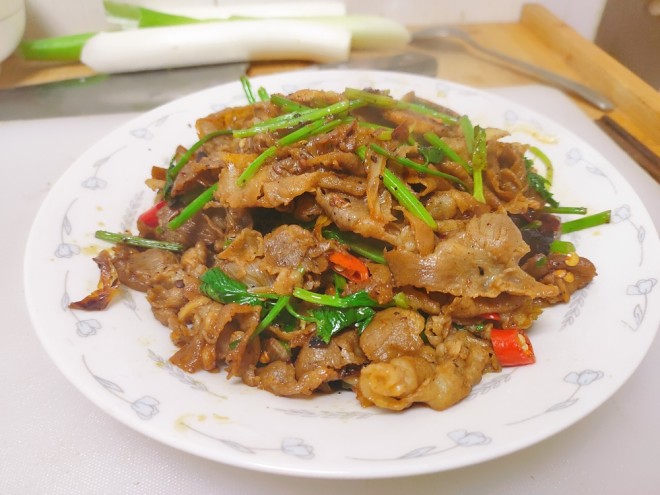 爆炒肥牛肉