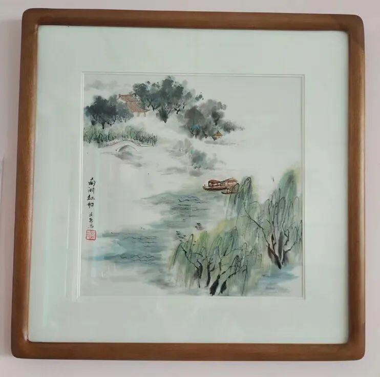 水墨寿阳弓海军国画作品鉴赏