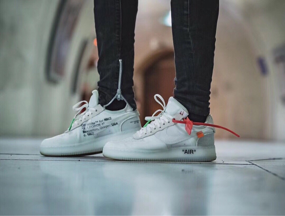 耐克 空军一号联名 off-white x nike air force 1 运动鞋