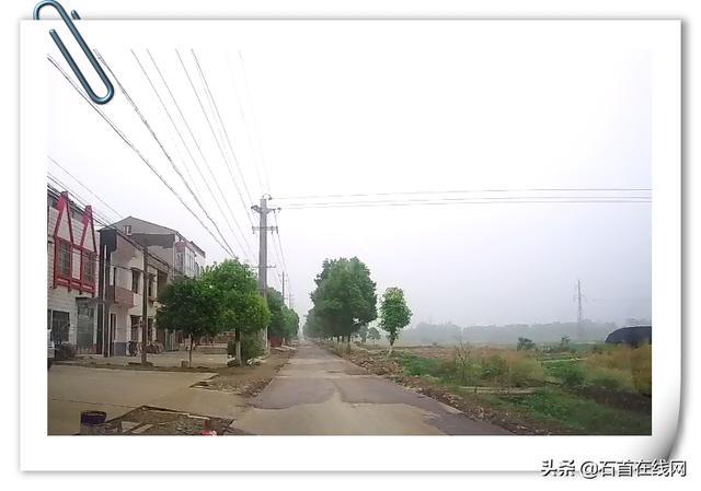 石首肖家岭至喻家碑这条烂路终于焕然一新