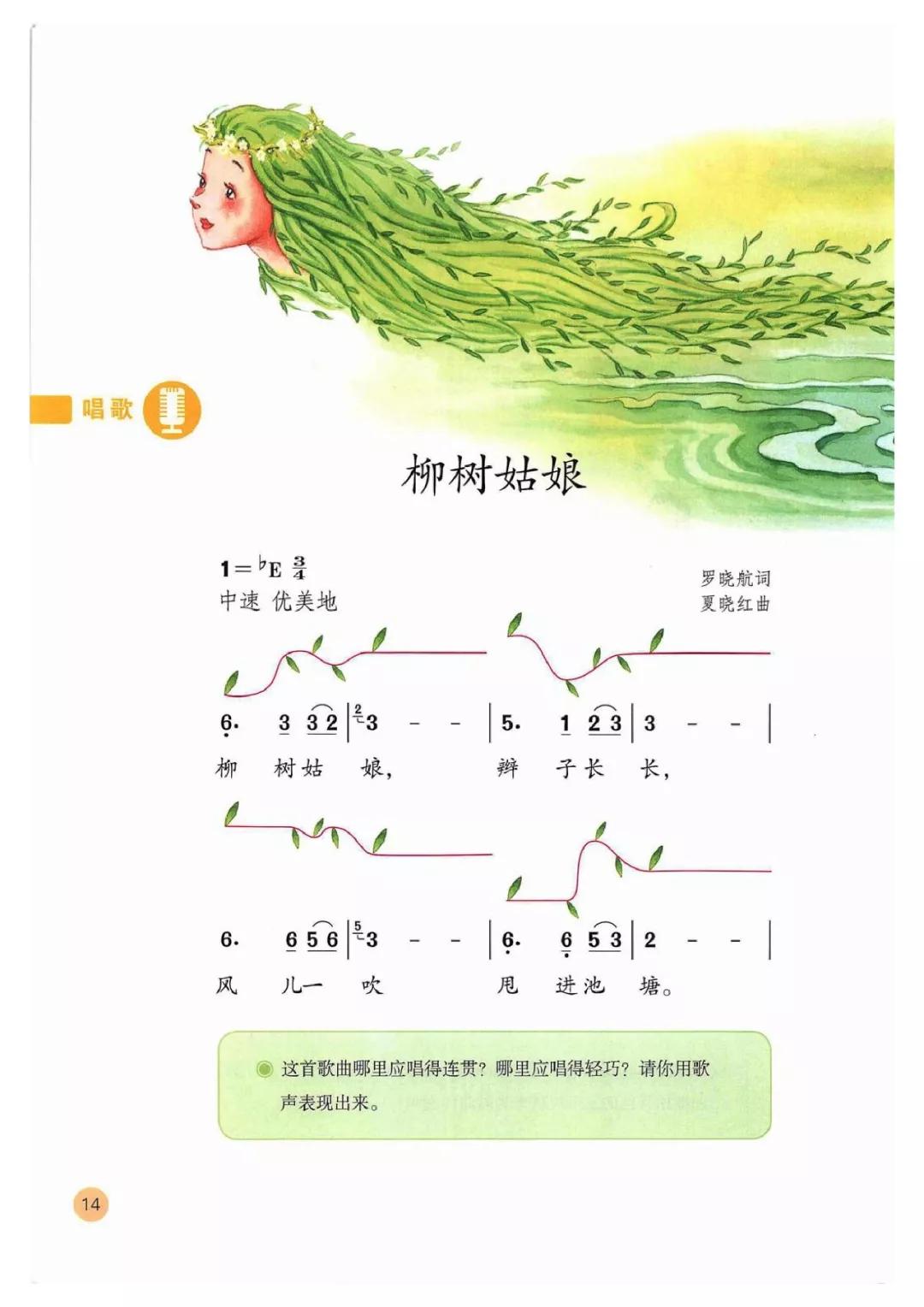 人教版小学音乐一年级下册电子课本(高清版)