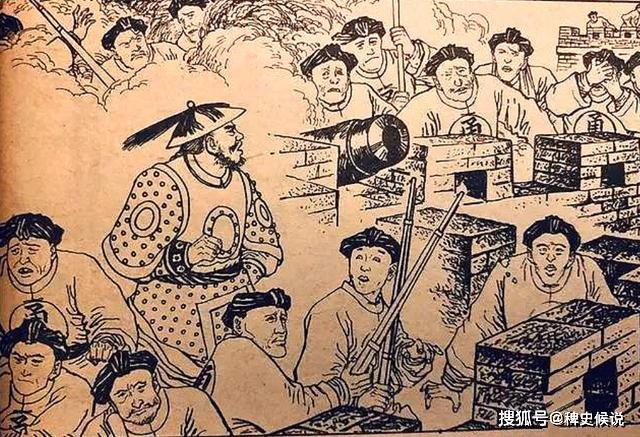 向荣与清军大营