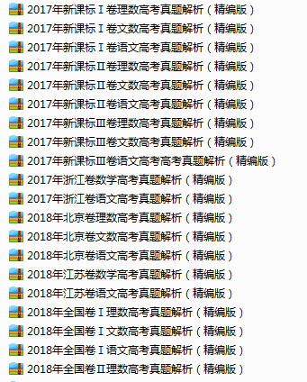 「真题」高考倒计时两个月：免费领！！15-19年全国高考真题卷和其他省市高考真题(含答案解析）