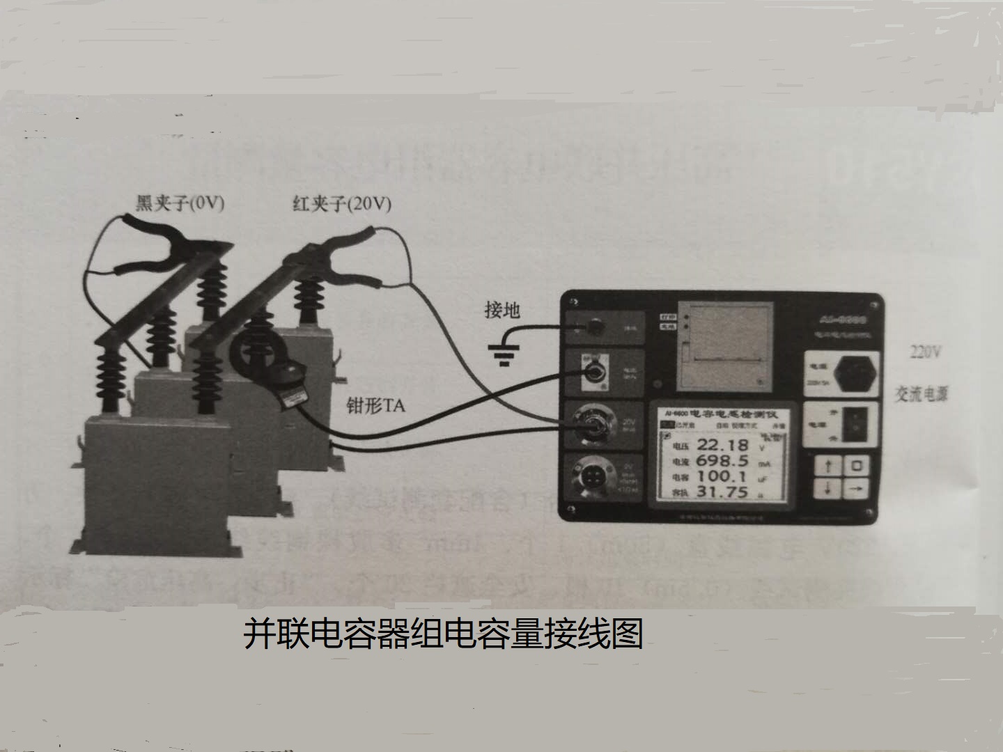 放电时应用绝缘杆等工具进行,不得用手碰触放电导线.