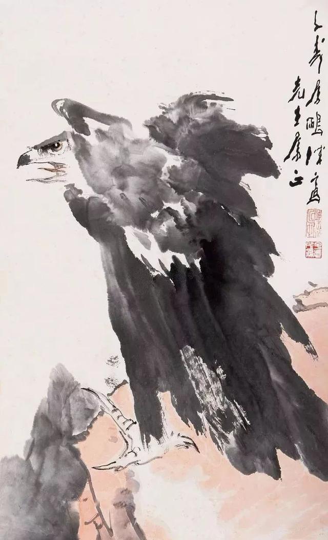 墨雨横飞!画鹰最猛的五大中国画家