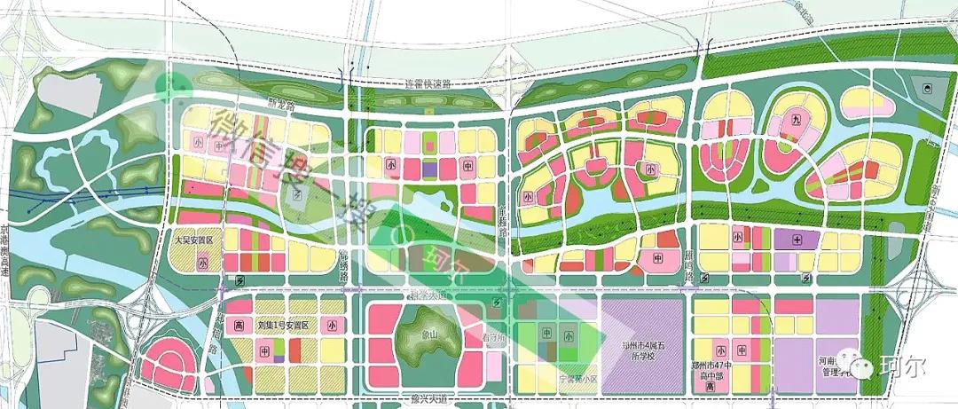 08郑东新区白沙组团科学谷片区总体规划示意图结合目前网上流出的