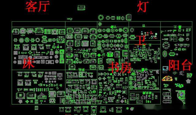 干货cad图库大全堪称设计界最全最标准的图库