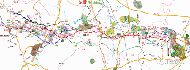 平昌县再添新高速,将在这些乡镇设置互通口,灵山,云台,岳家