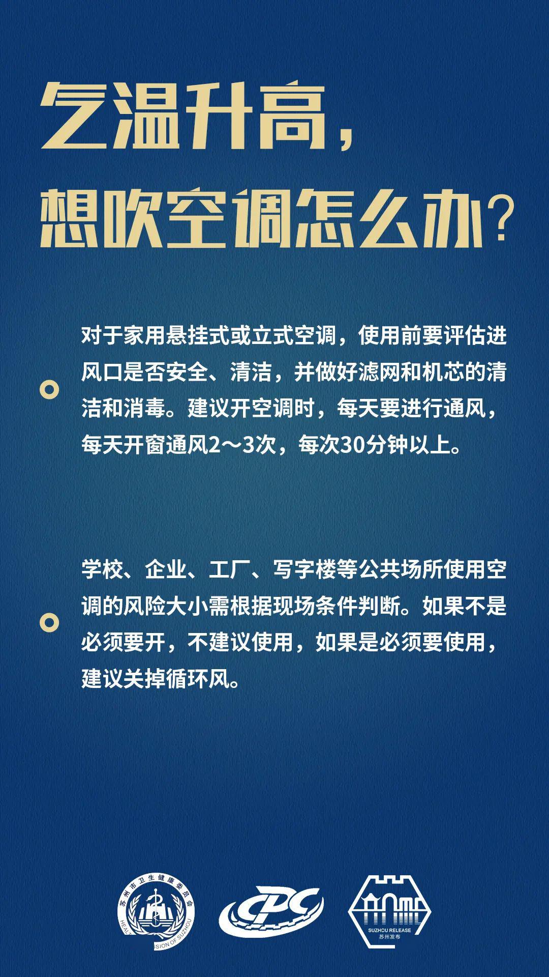 苏州热热热！这些情景可以不戴口罩！